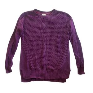 Stylus Sweater. Plum Purple. Size M